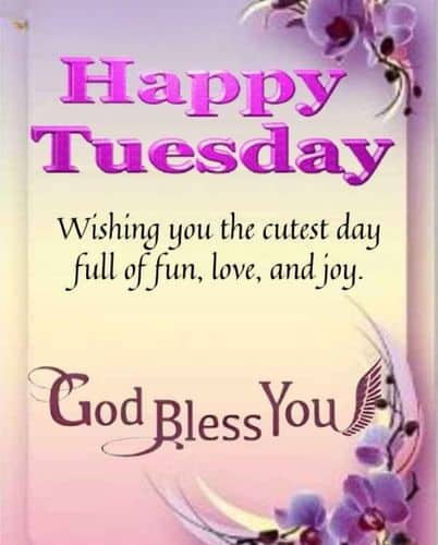 Good Evening Tuesday Blessings 