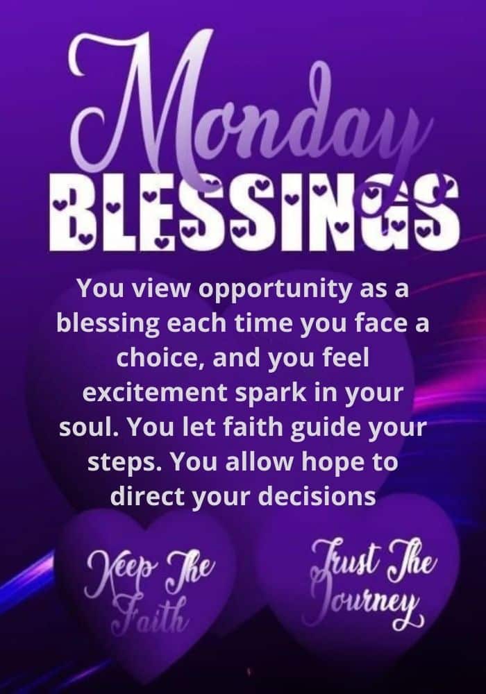 Thankful Monday Blessings