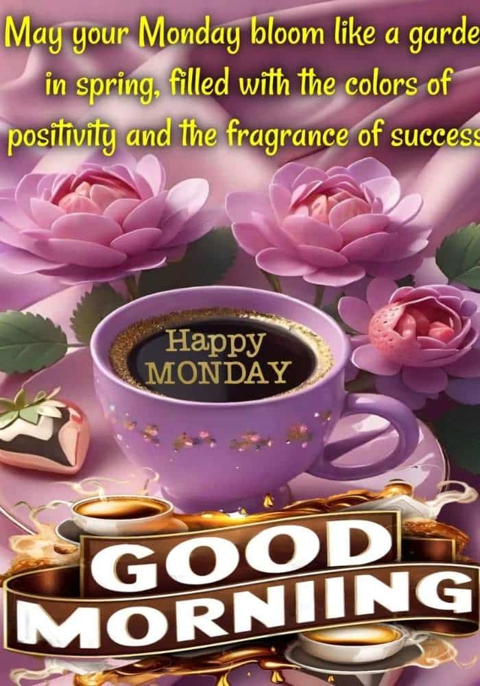Good Morning Monday Blessings