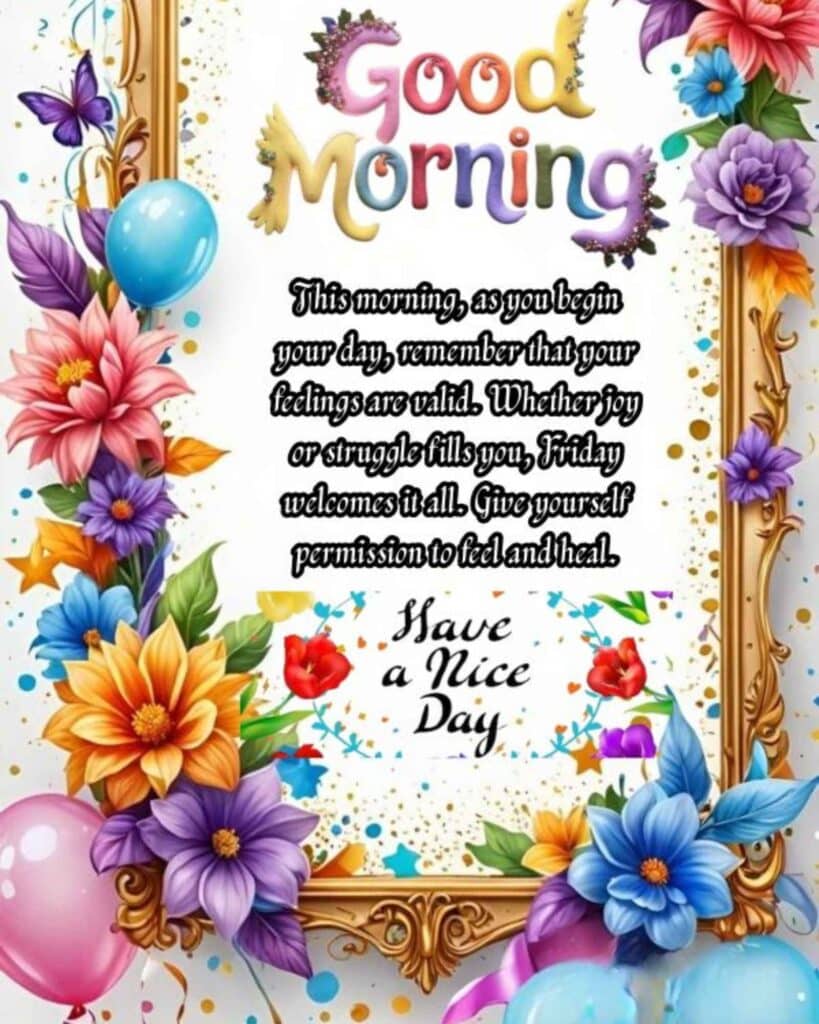 Friday’s Blessings