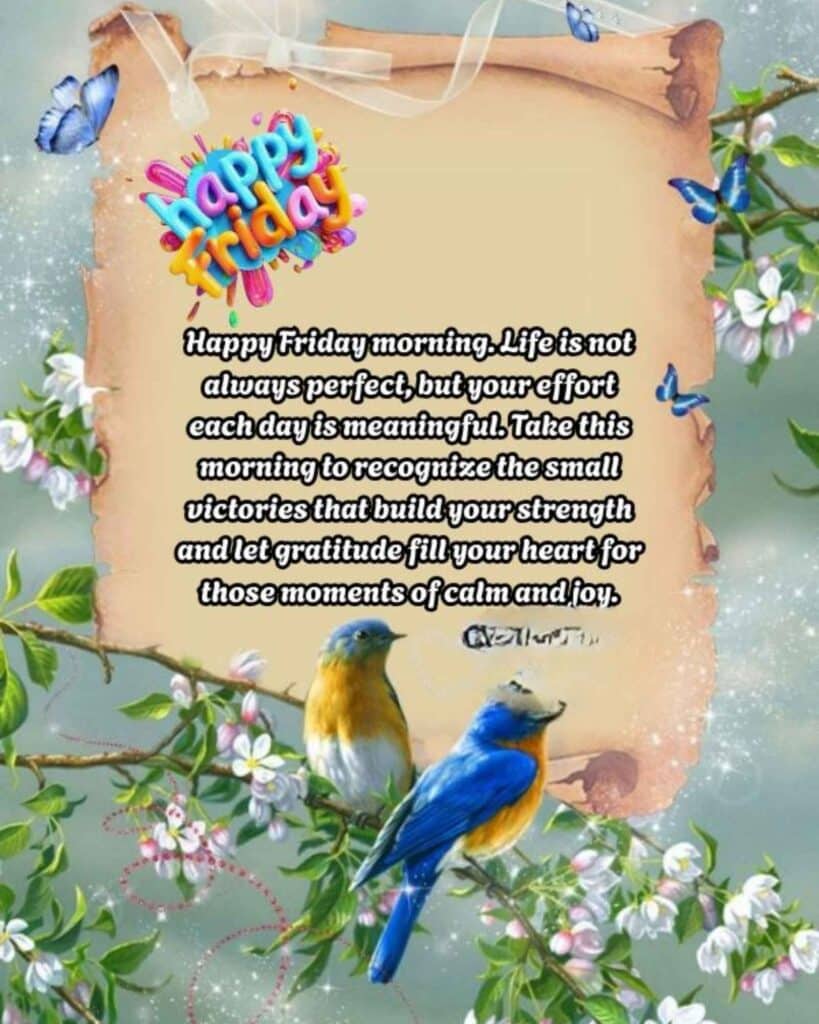 Friday’s Blessings