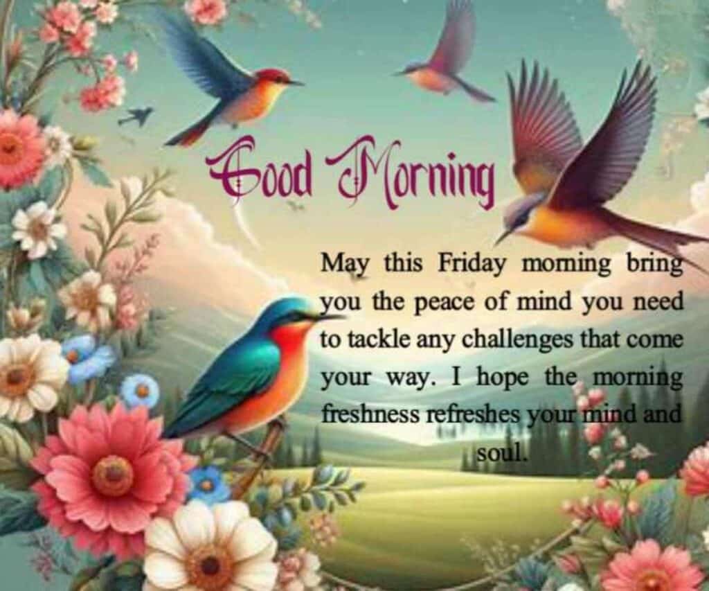 Friday Morning Blessings