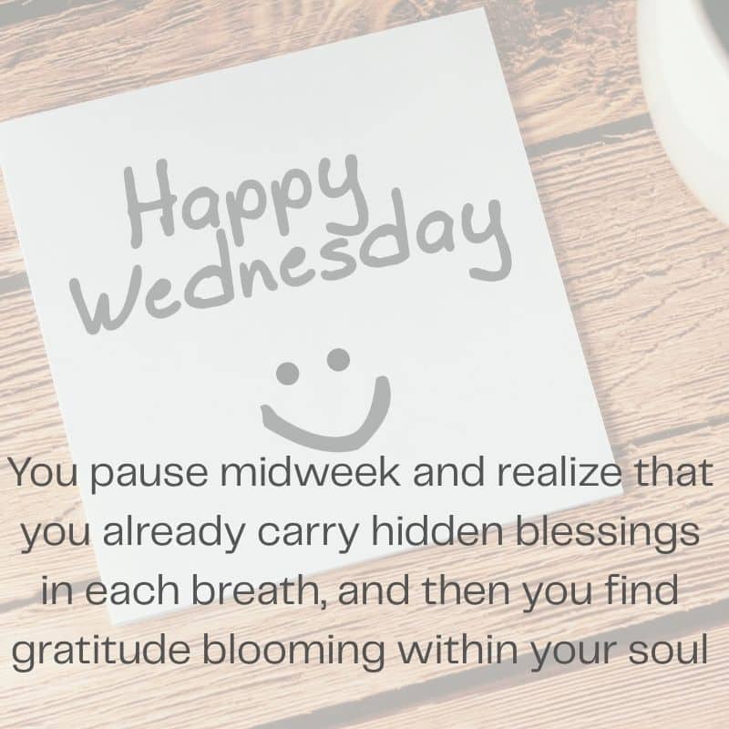 Hump Day Blessings