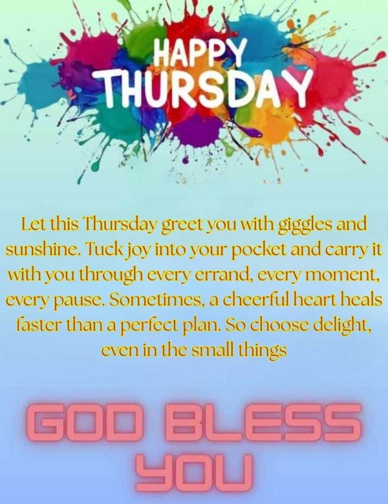  Good Morning Thursday Blessings 
