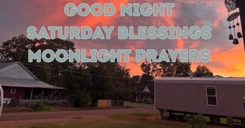 Good Night Saturday Blessings