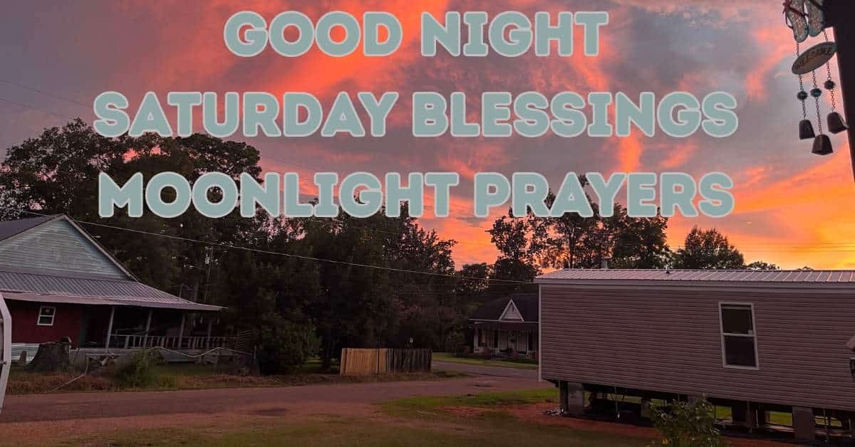 Good Night Saturday Blessings