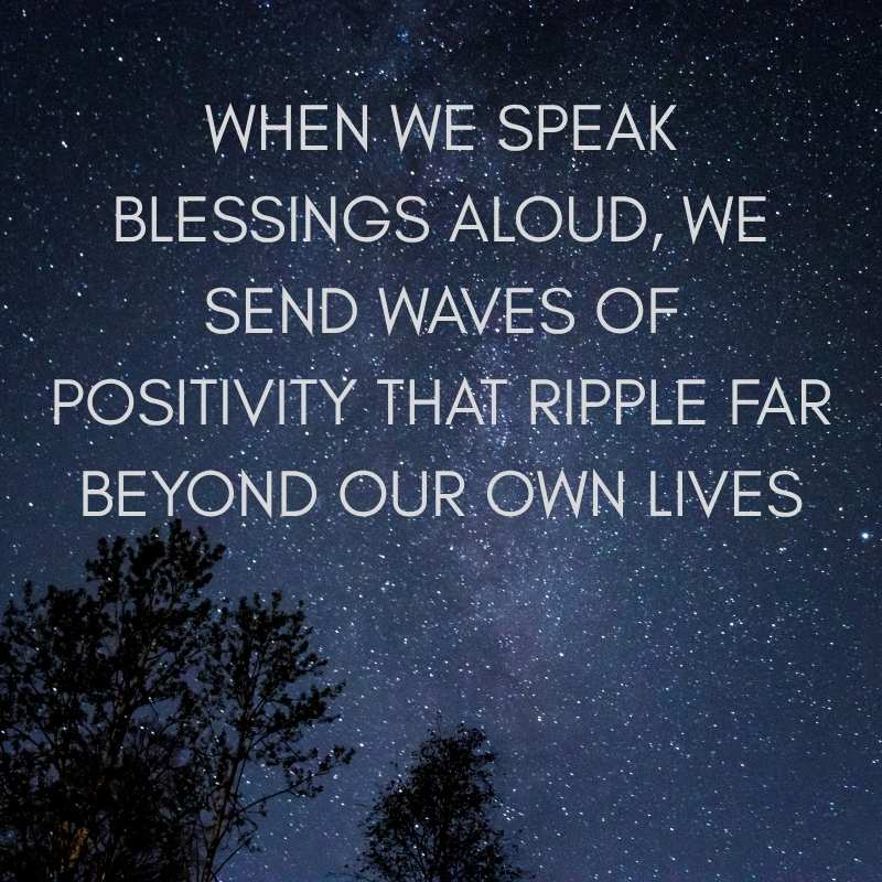 Monday Evening Blessings 