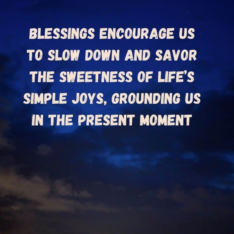 Monday Evening Blessings 