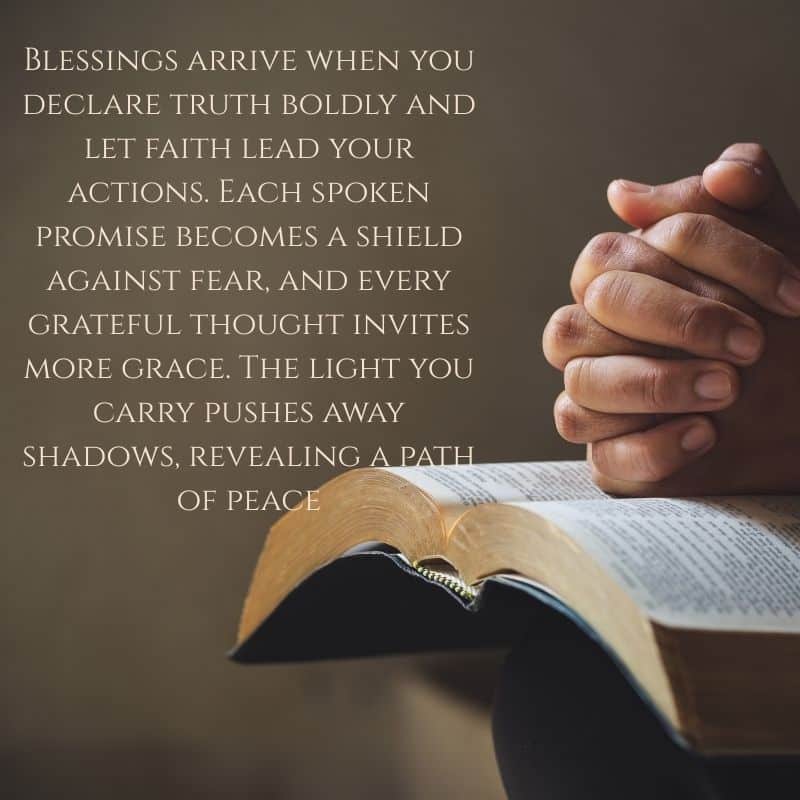 Warfare blessings and prayers