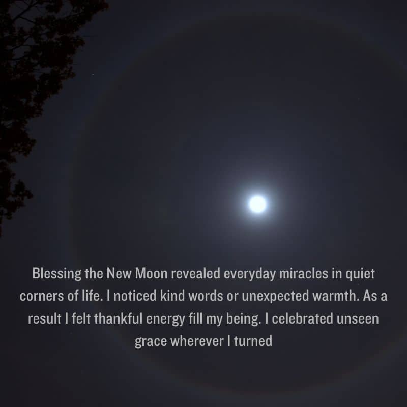 Blessing The New Moon