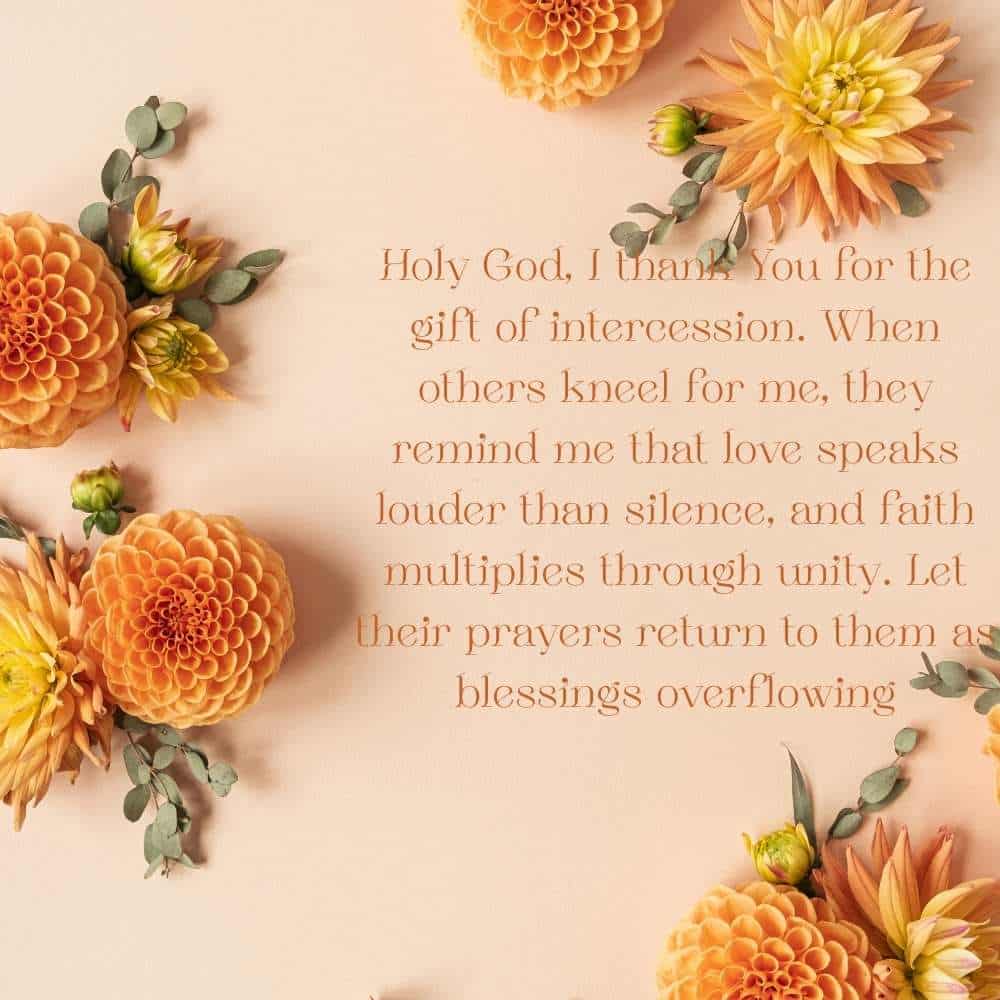 Thank You for Your Prayers 