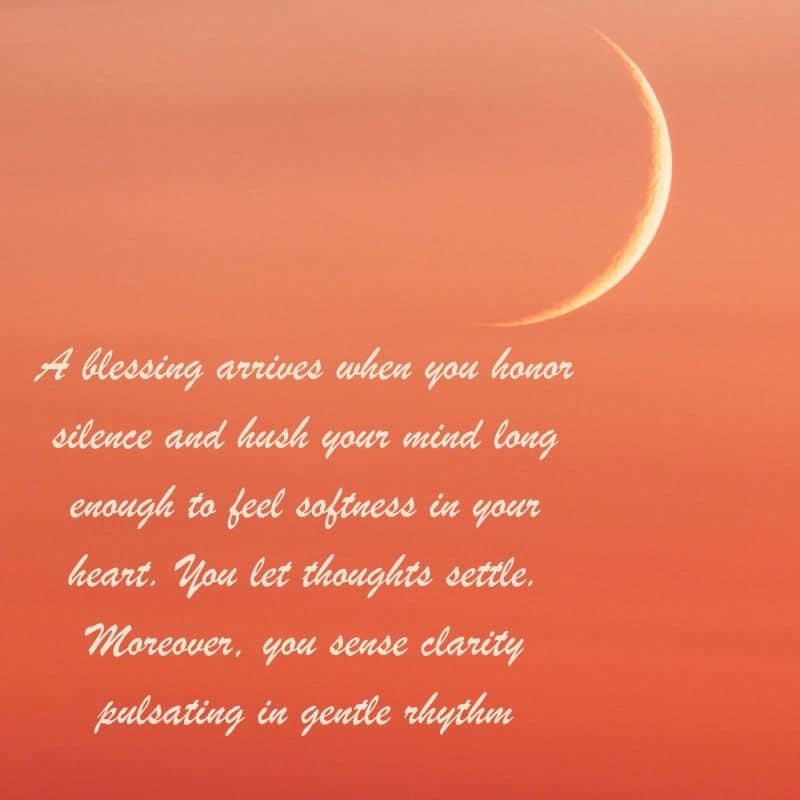 Blessing The New Moon