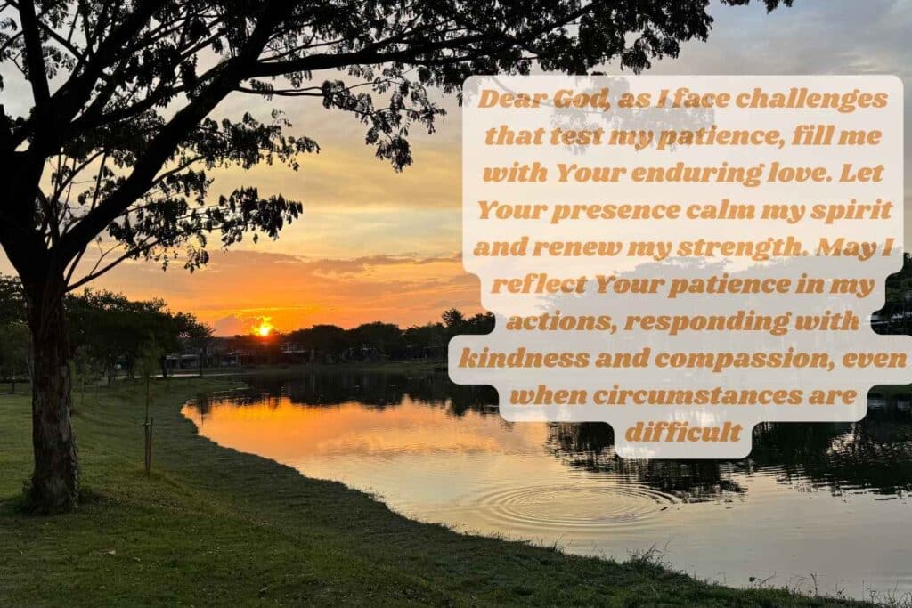 Prayers For Patience