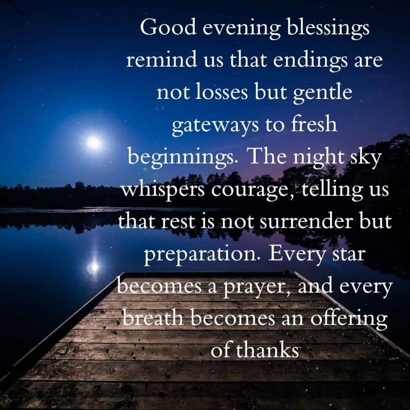 Good Evening Sunday Blessings