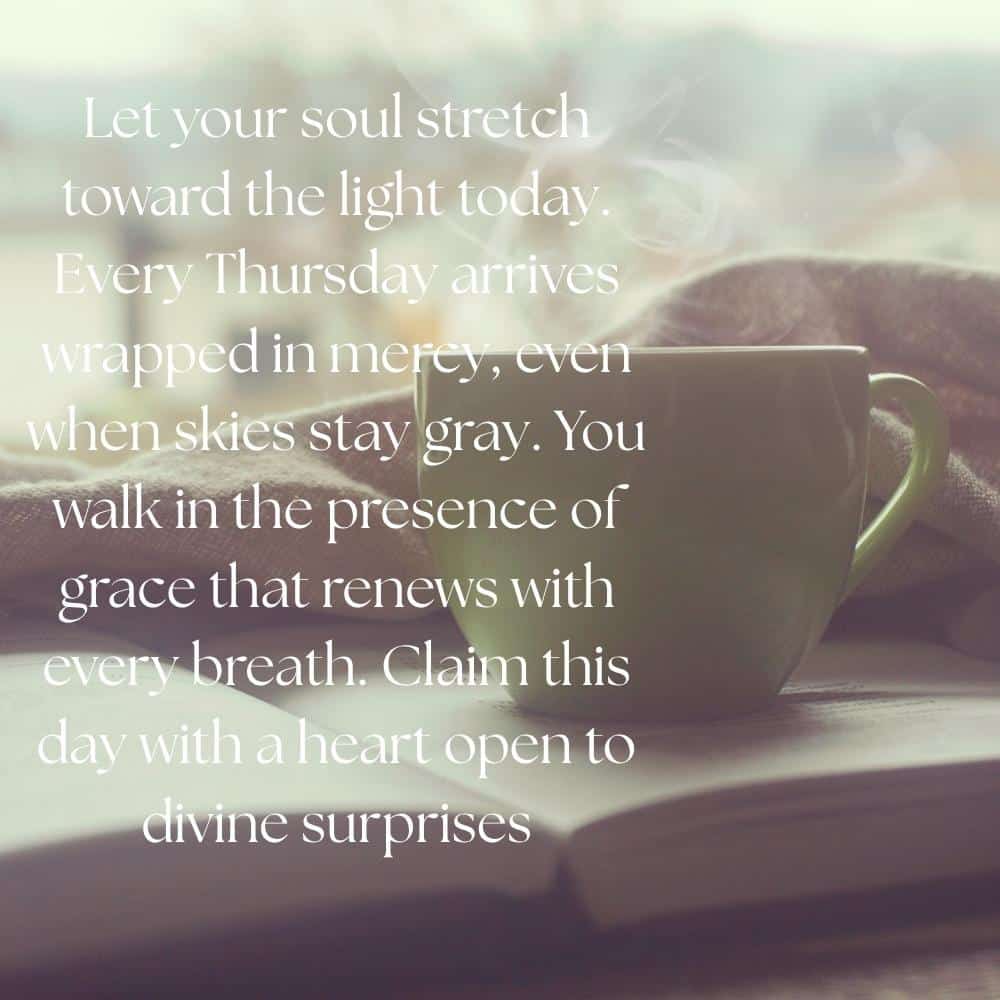 Good Morning Thursday Blessings 